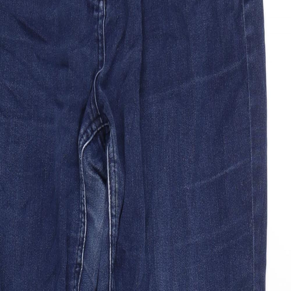 TU Womens Blue  Denim Skinny Jeans Size 14 L27 in
