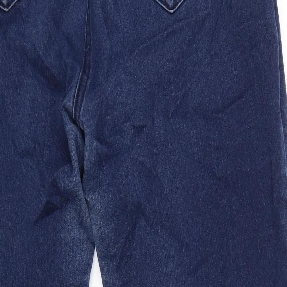 TU Womens Blue  Denim Skinny Jeans Size 14 L27 in
