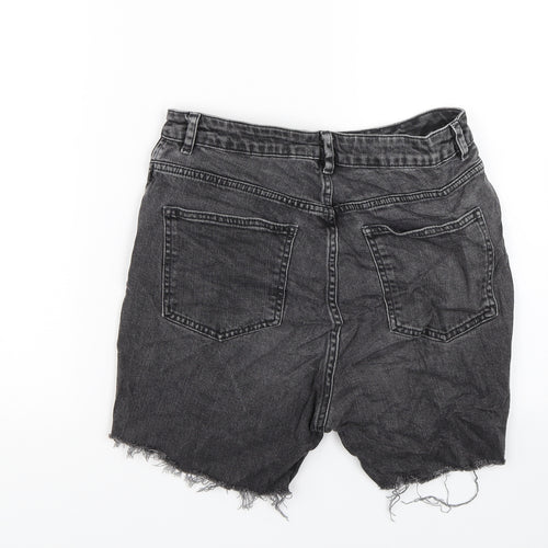 ASOS Mens Black  Denim Bermuda Shorts Size 32