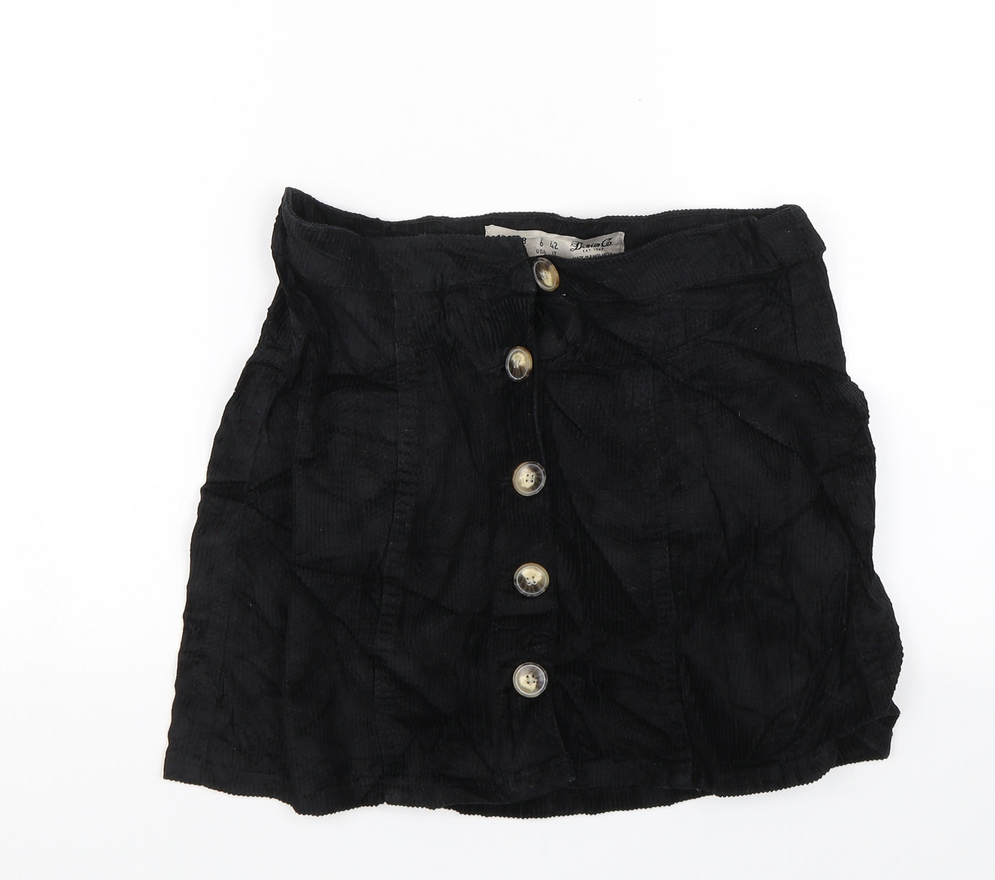 Primark Womens Beige  Corduroy Mini Skirt Size 10