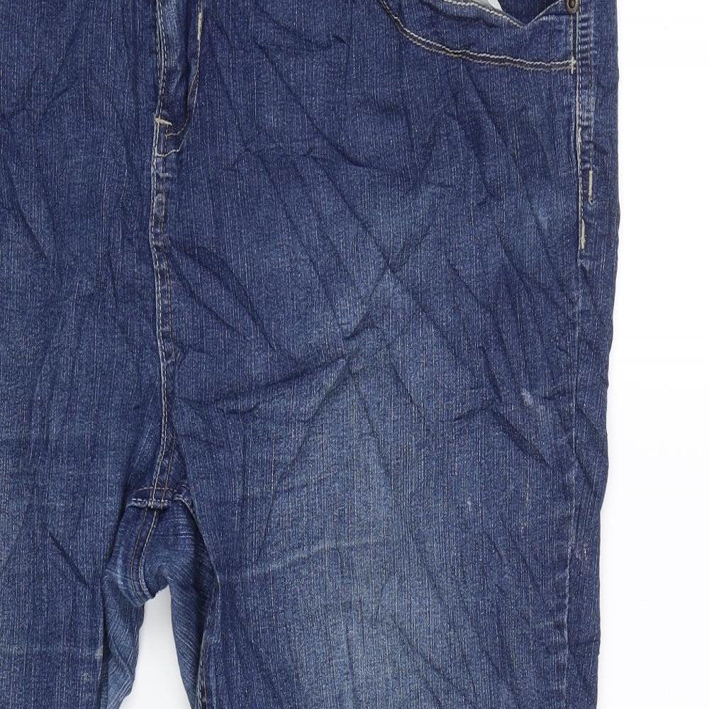 Acadia Womens Blue  Denim Bootcut Jeans Size 24 L27.5 in
