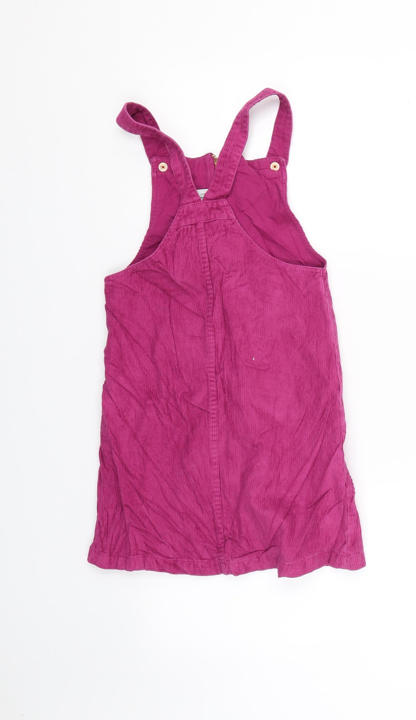 TU Girls Purple  Corduroy Dungaree One-Piece Size 9 Years