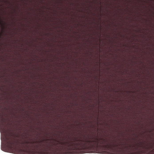 Divided Womens Purple   Pullover Jumper Size M