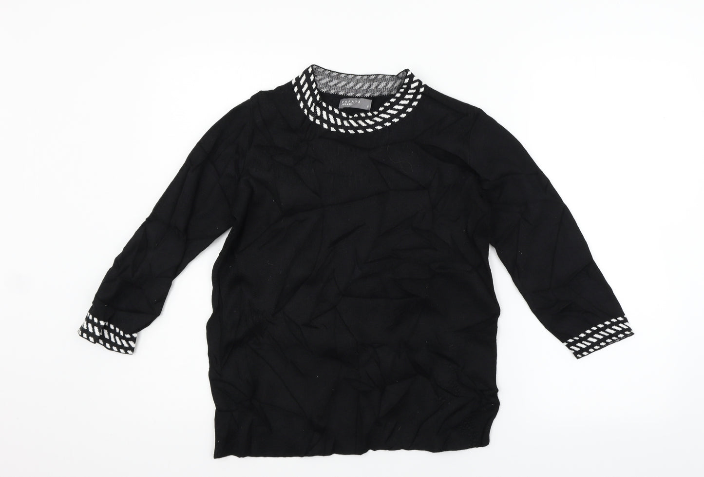 Papaya Womens Black   Pullover Jumper Size 8