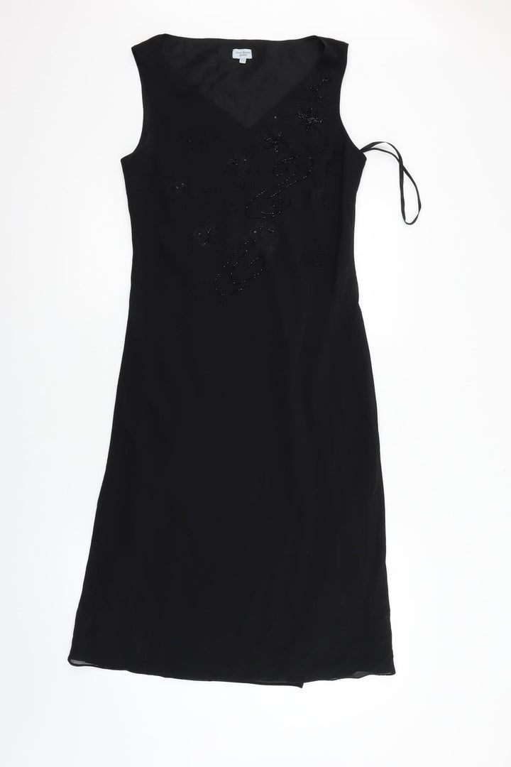 Anne Brooks Womens Black   A-Line  Size 12