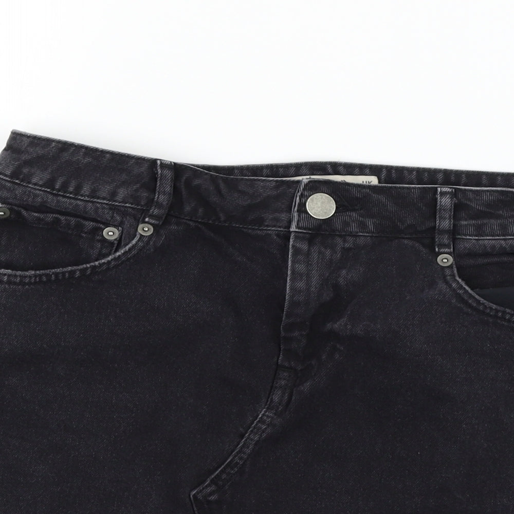 ASOS Womens Black   A-Line Skirt Size 12