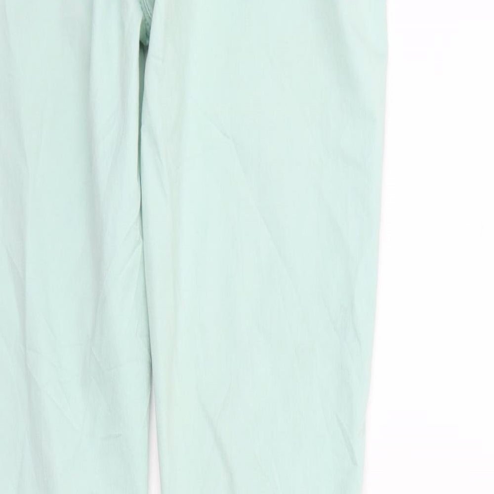 Topshop Womens Green   Trousers  Size 32 in L34 in