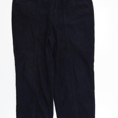 EWM Womens Blue   Trousers  Size 14 L26 in