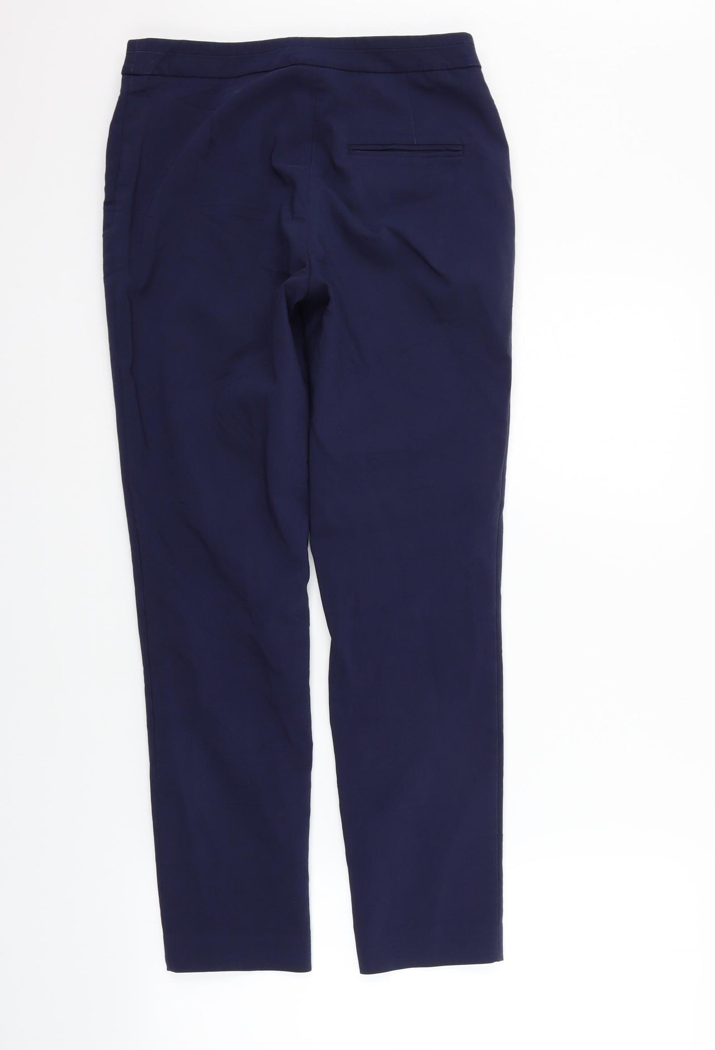 H&M Womens Blue   Trousers  Size 8 L26 in