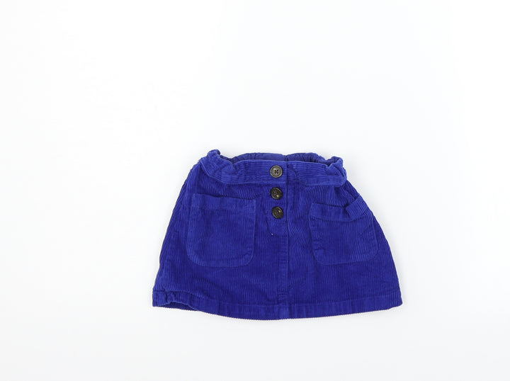 John Lewis Girls Blue   A-Line Skirt Size 3 Years