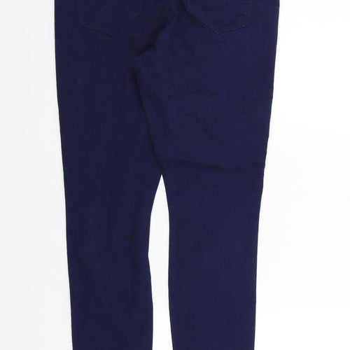 PEP&CO Womens Blue   Trousers  Size 14 L26 in