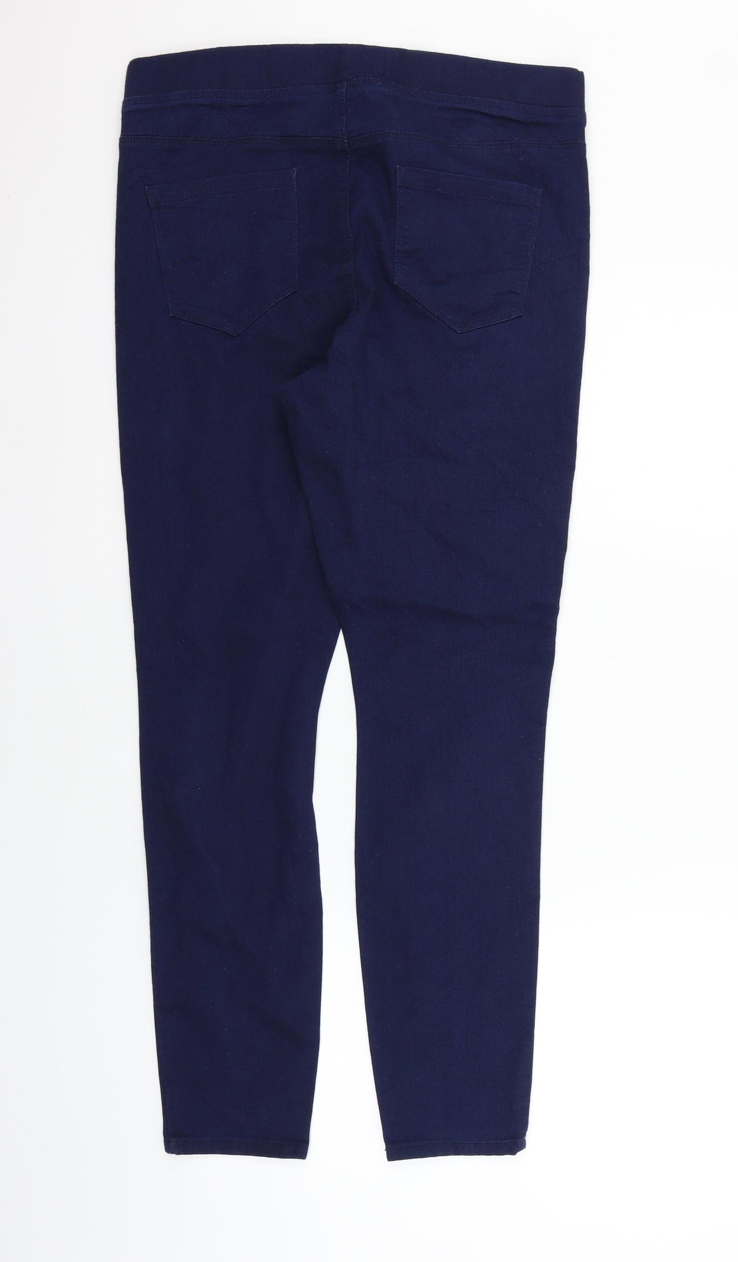 PEP&CO Womens Blue   Trousers  Size 14 L26 in