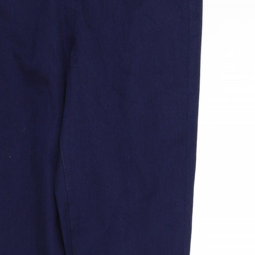 PEP&CO Womens Blue   Trousers  Size 14 L26 in
