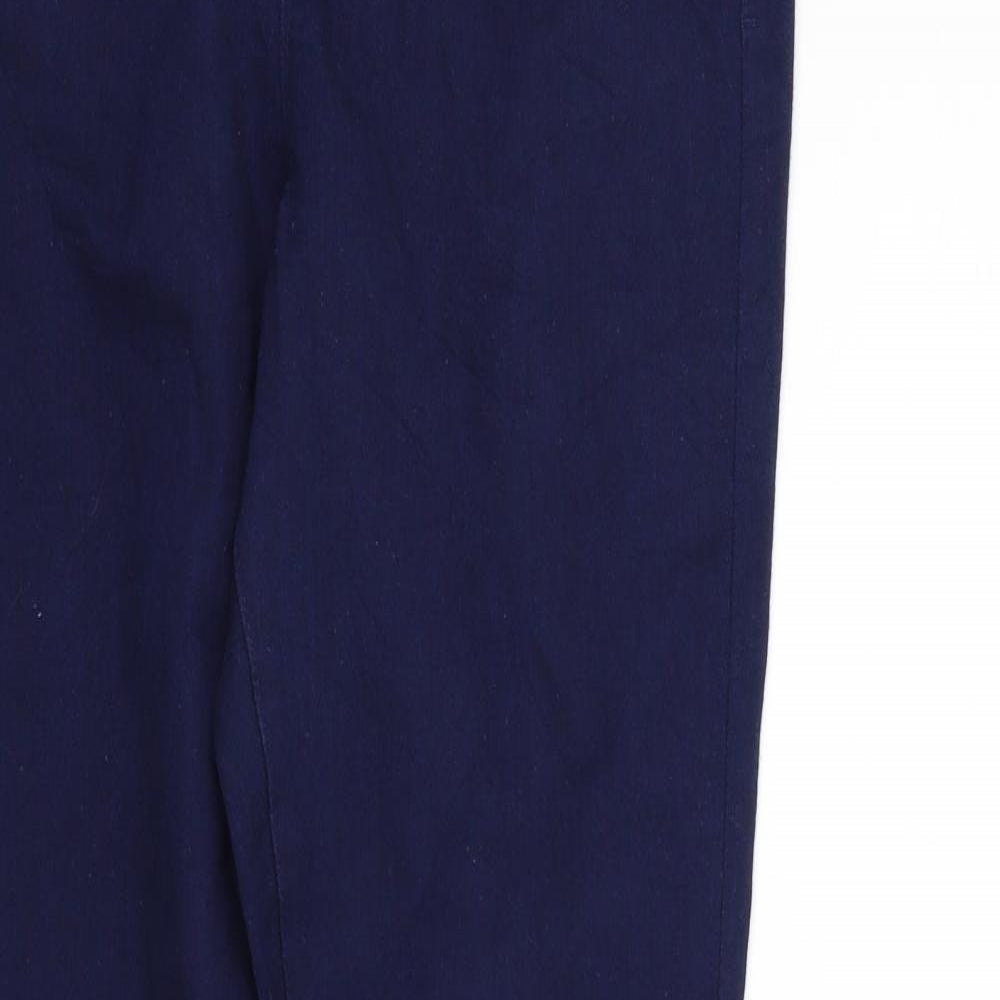 PEP&CO Womens Blue   Trousers  Size 14 L26 in