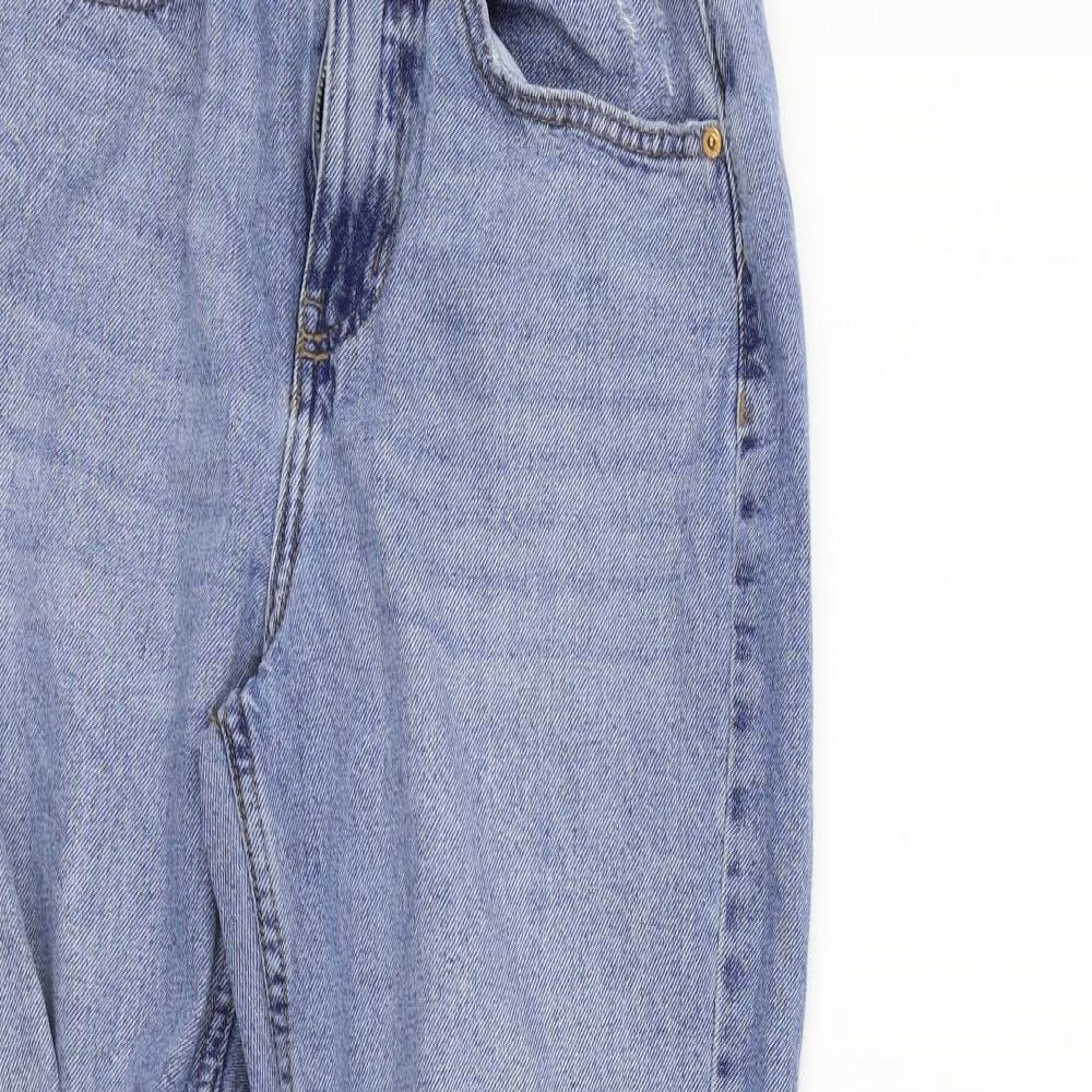 deniem co Womens Blue   Straight Jeans Size 8 L25 in