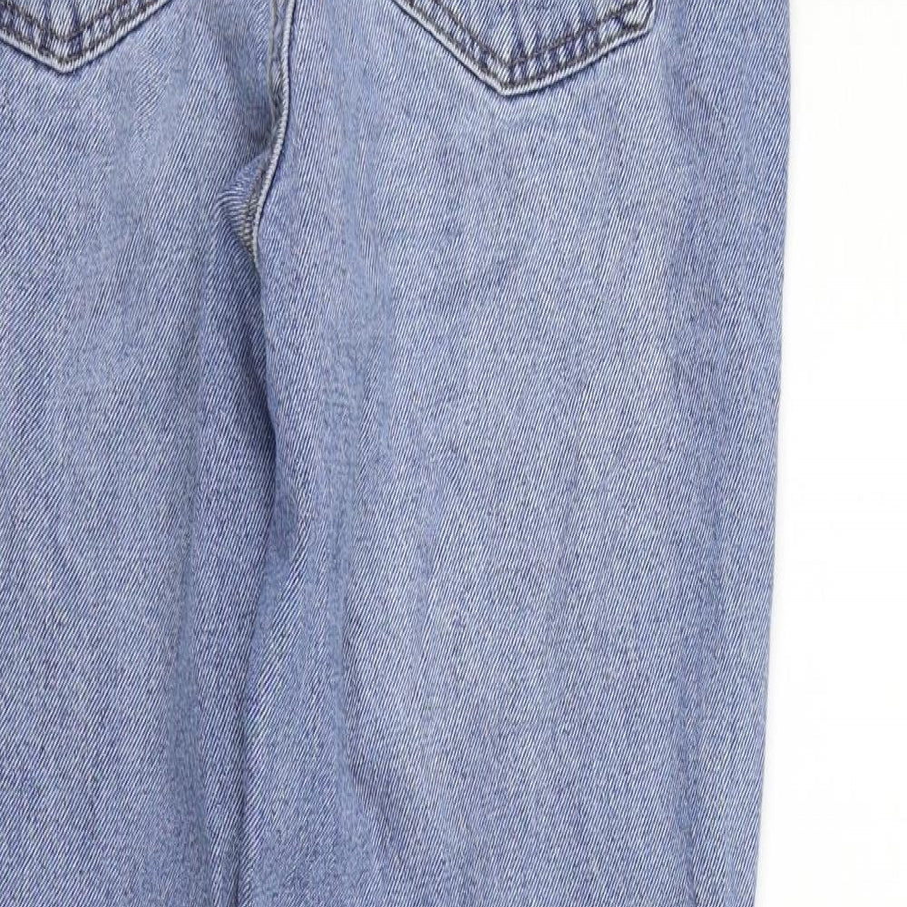 deniem co Womens Blue   Straight Jeans Size 8 L25 in