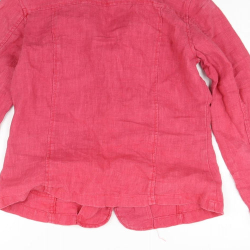 EVIE   Womens Pink   Jacket Coat Size 10