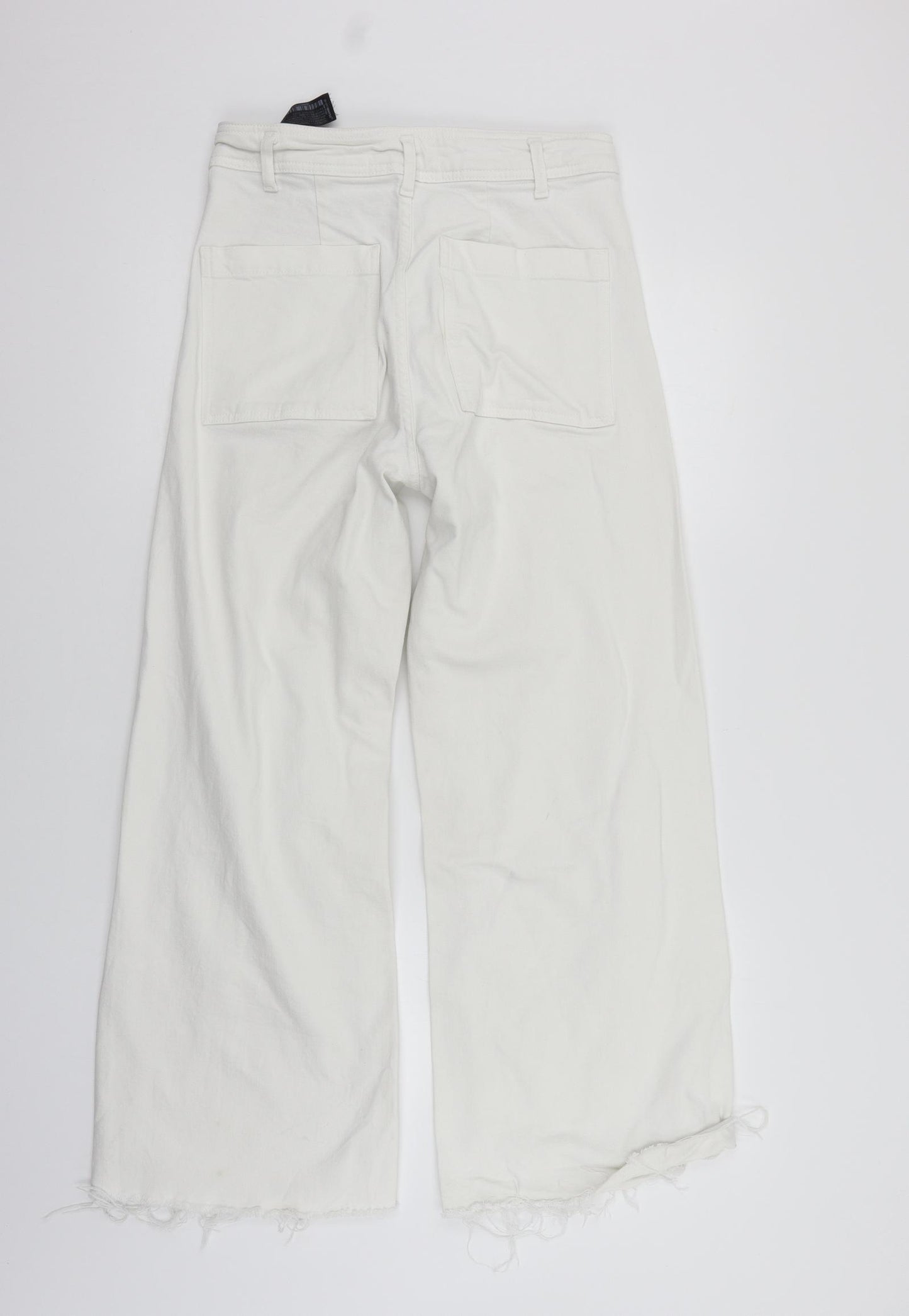 Zara Womens White   Straight Jeans Size 12 L27 in