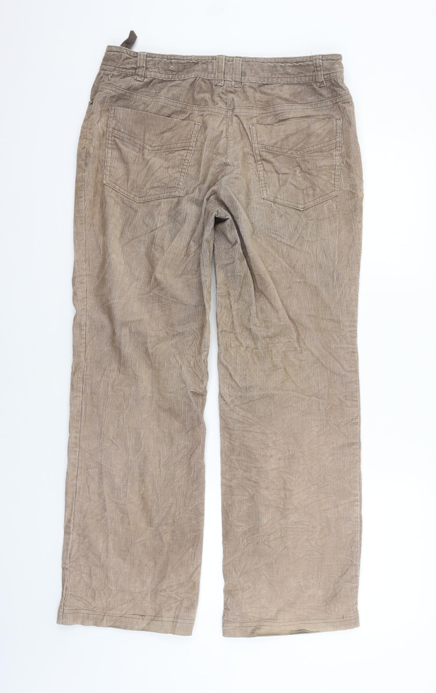 Laura Ashley Womens Beige   Trousers  Size 10 L29 in