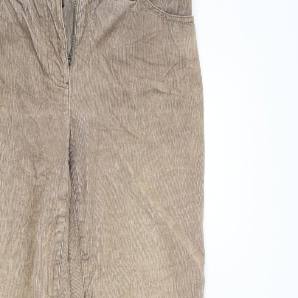 Laura Ashley Womens Beige   Trousers  Size 10 L29 in