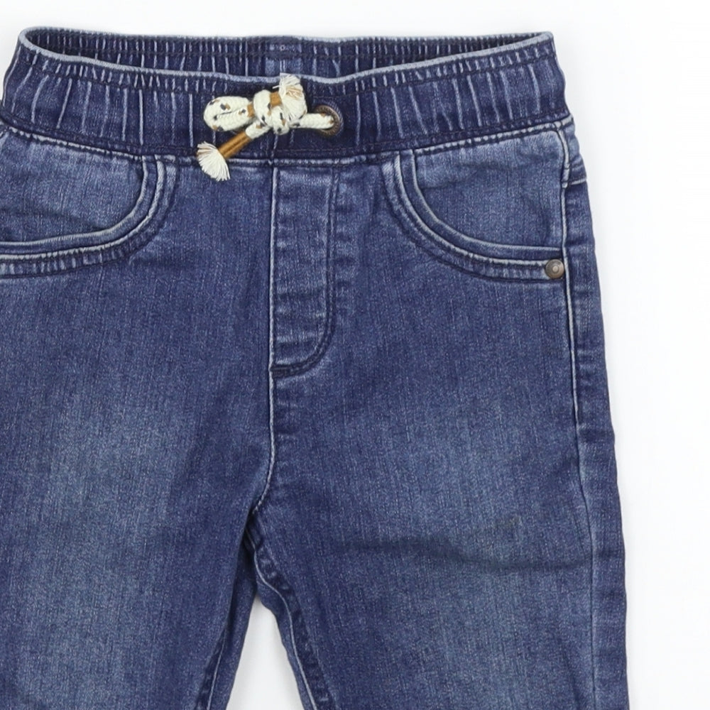 George Girls Blue   Straight Jeans Size 4-5 Years