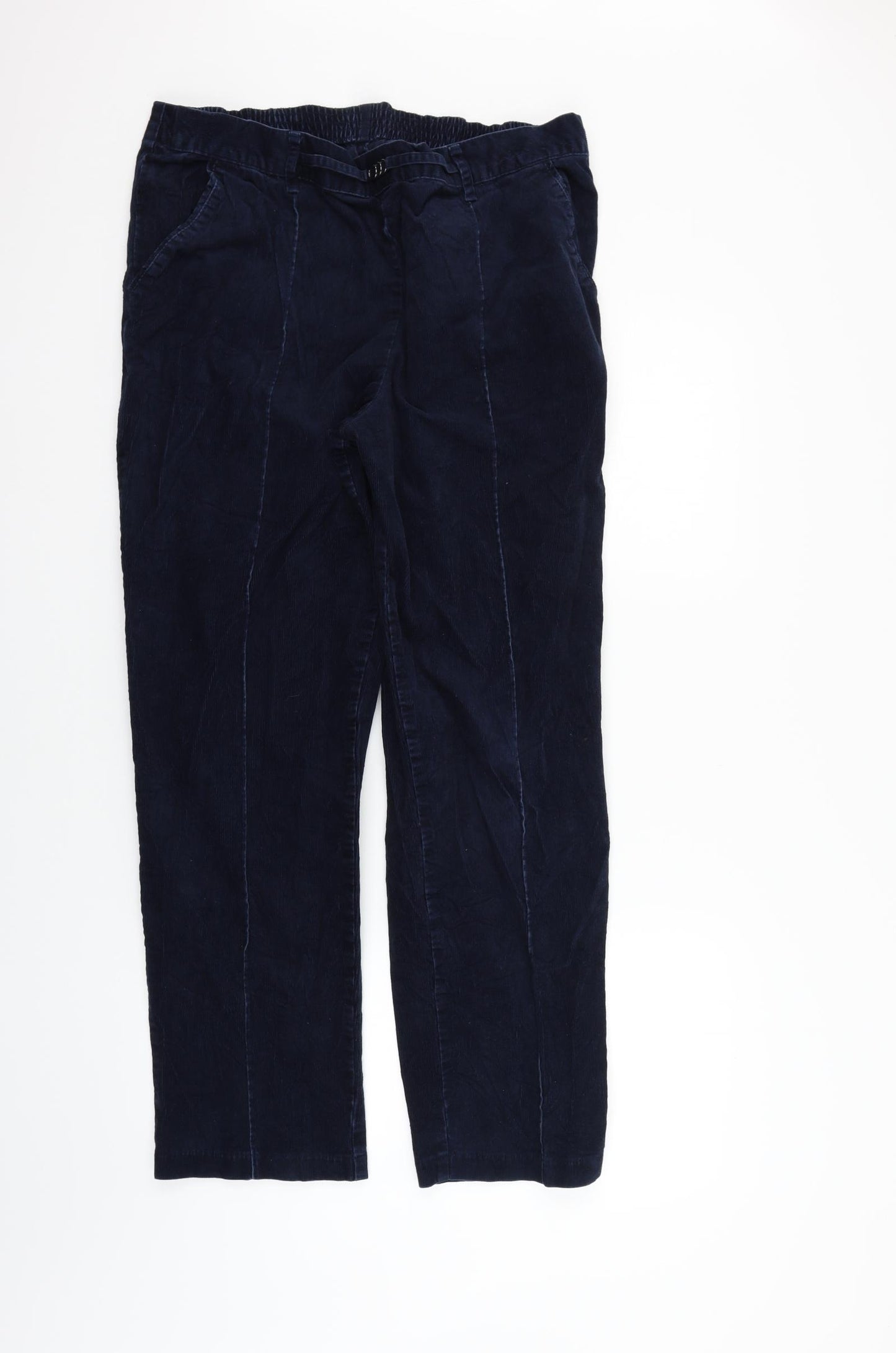 Marks and Spencer Womens Black   Trousers  Size 14 L28 in
