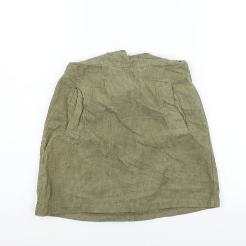 New Look Womens Green   A-Line Skirt Size 6