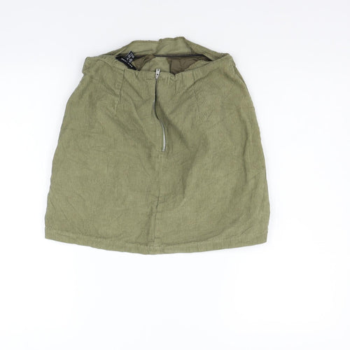 New Look Womens Green   A-Line Skirt Size 6