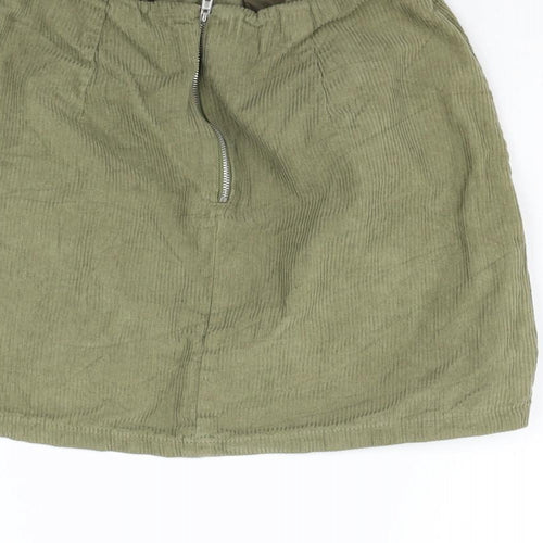 New Look Womens Green   A-Line Skirt Size 6