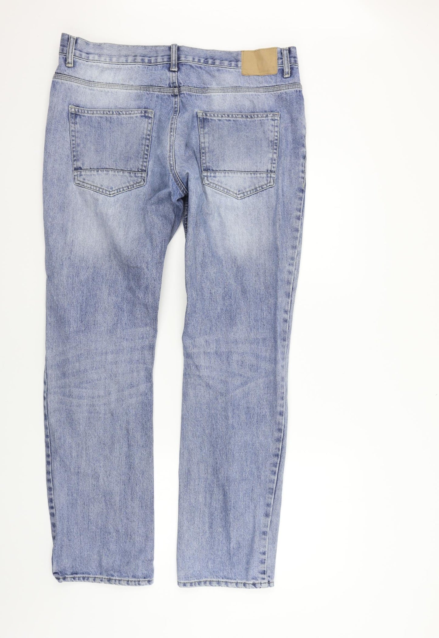 F&F Mens Blue   Straight Jeans Size 36 in L34 in