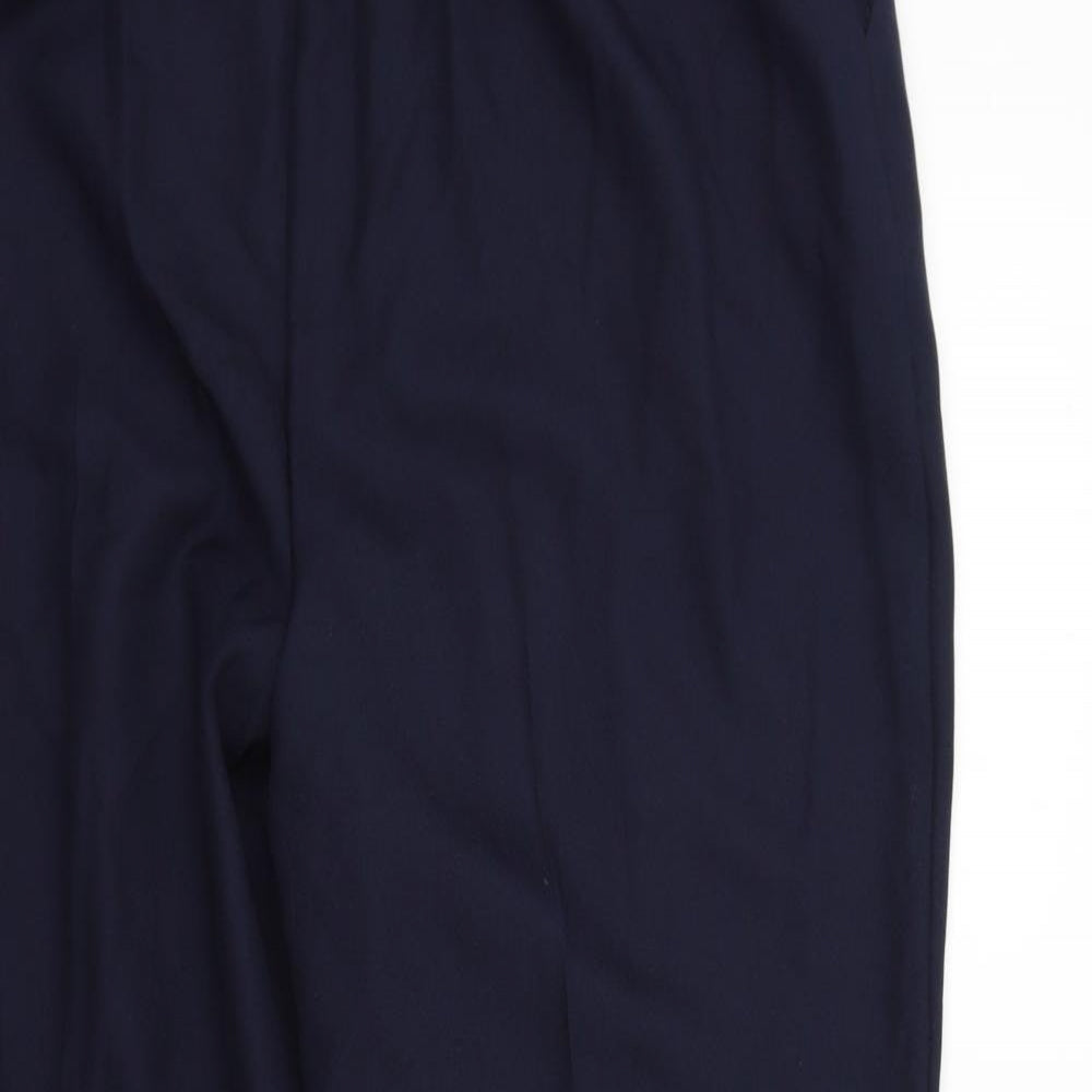 Papaya Womens Blue   Trousers  Size 16 L28 in