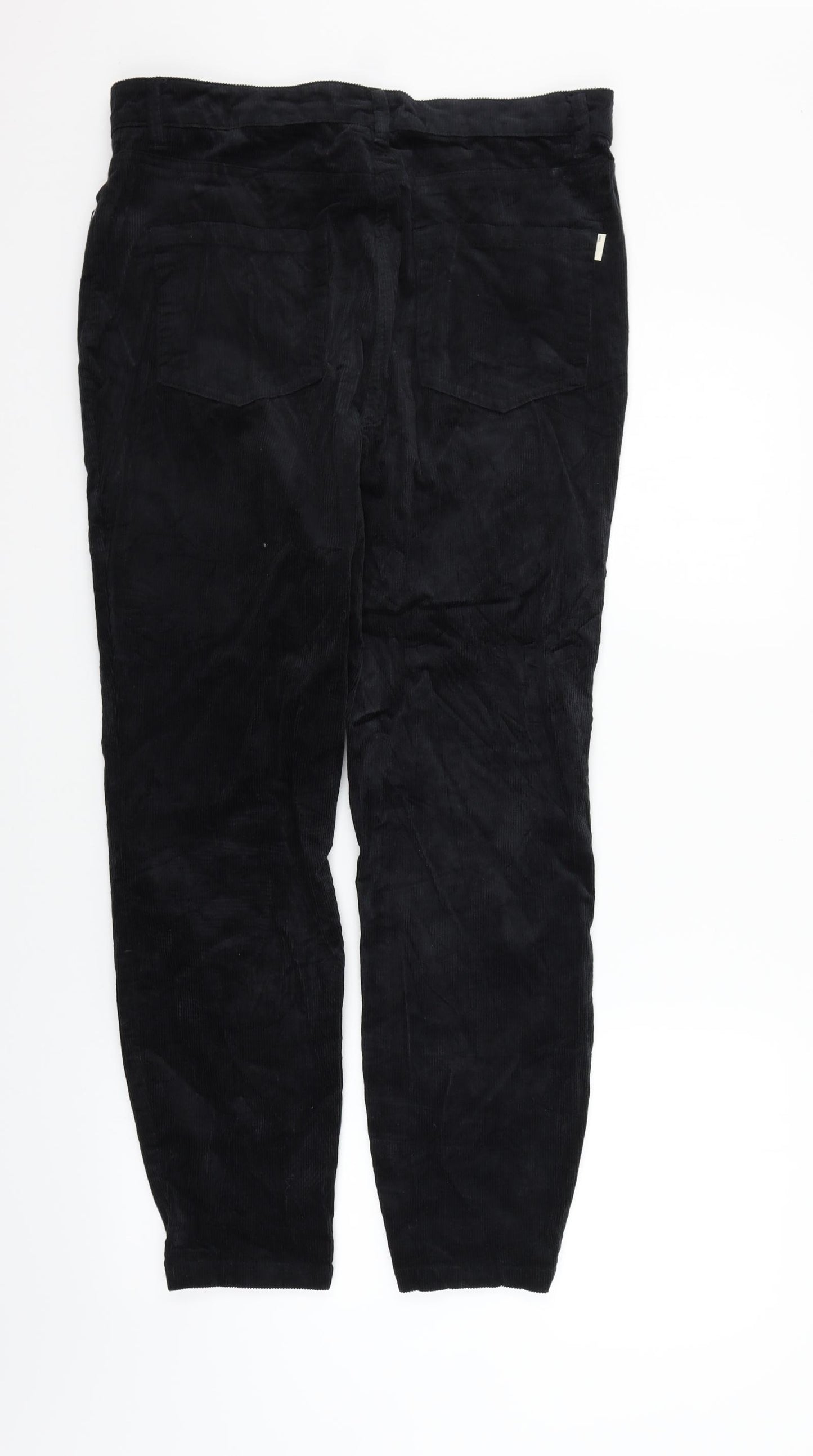 NEXT Womens Black   Trousers  Size 14 L27 in