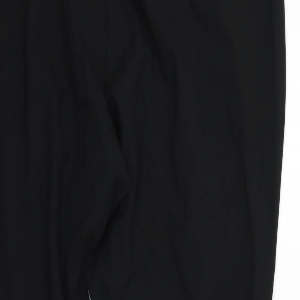Marks and Spencer Womens Black   Trousers  Size 24 L25 in
