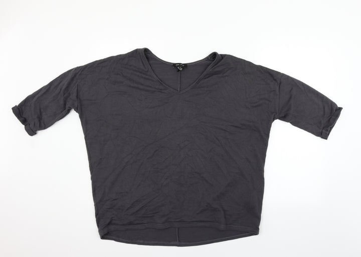 New Look Womens Grey   Camisole T-Shirt Size L
