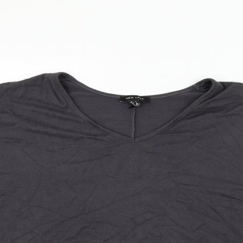 New Look Womens Grey   Camisole T-Shirt Size L