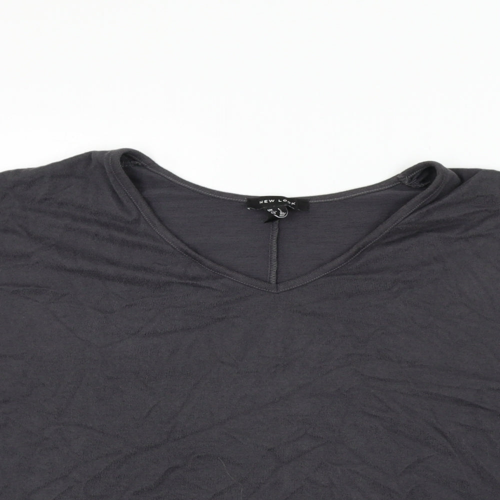 New Look Womens Grey   Camisole T-Shirt Size L