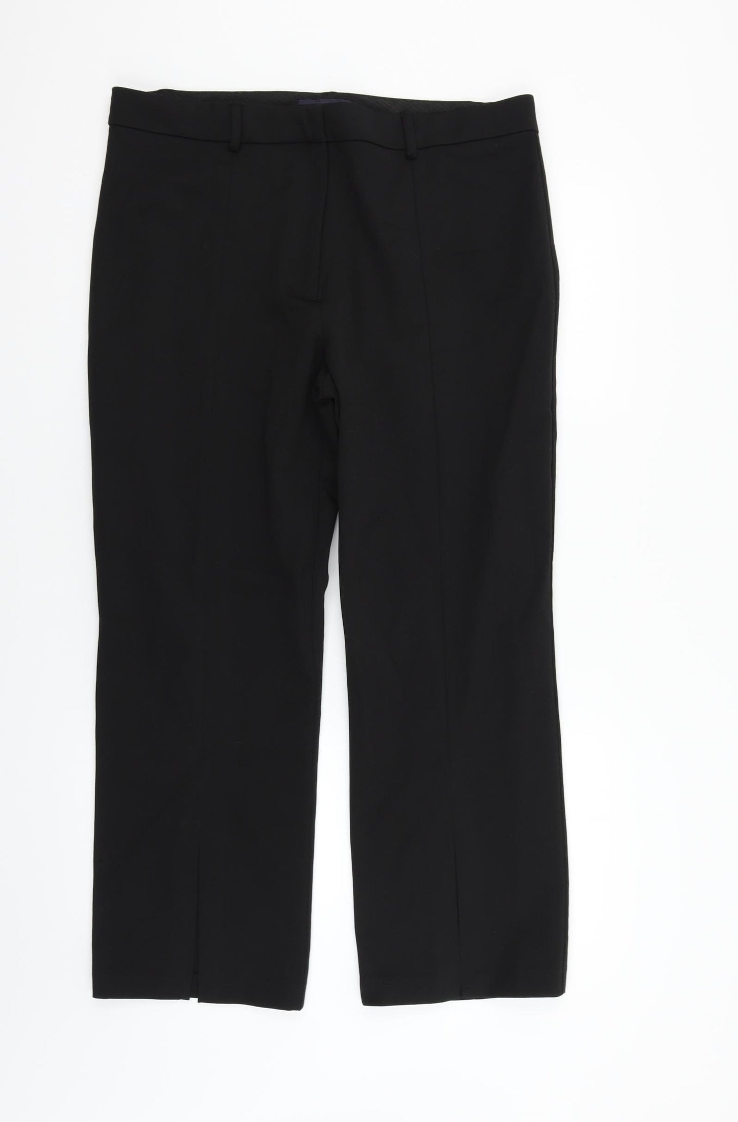 Marks and Spencer Womens Black   Sweatpants Trousers Size 16 L26 in