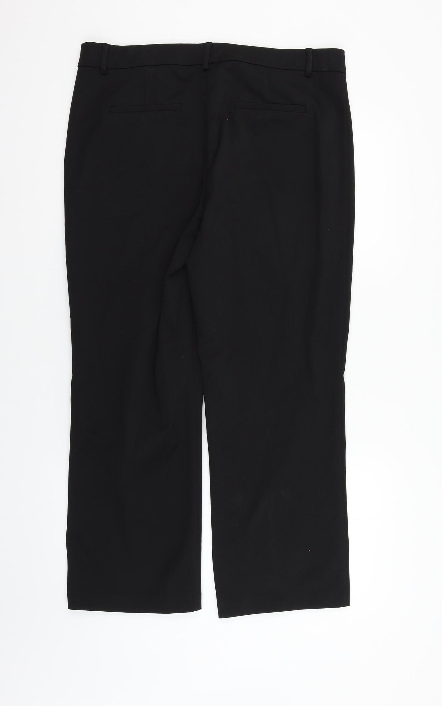 Marks and Spencer Womens Black   Sweatpants Trousers Size 16 L26 in