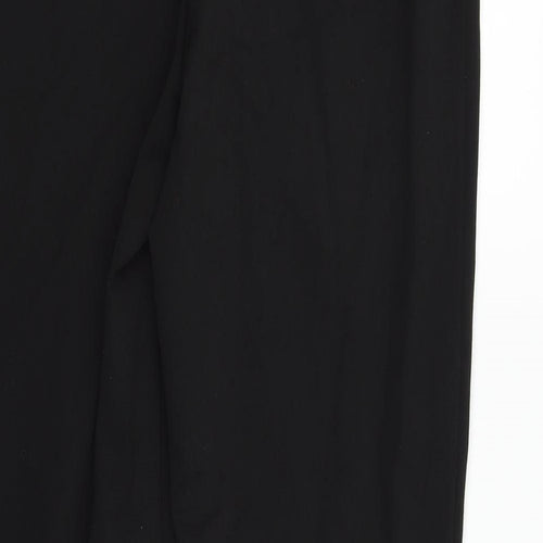 Marks and Spencer Womens Black   Sweatpants Trousers Size 16 L26 in