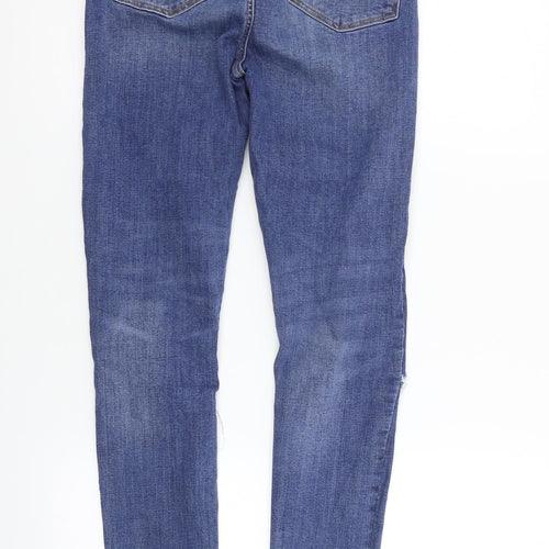 deniem co Womens Blue   Straight Jeans Size 8 L28 in