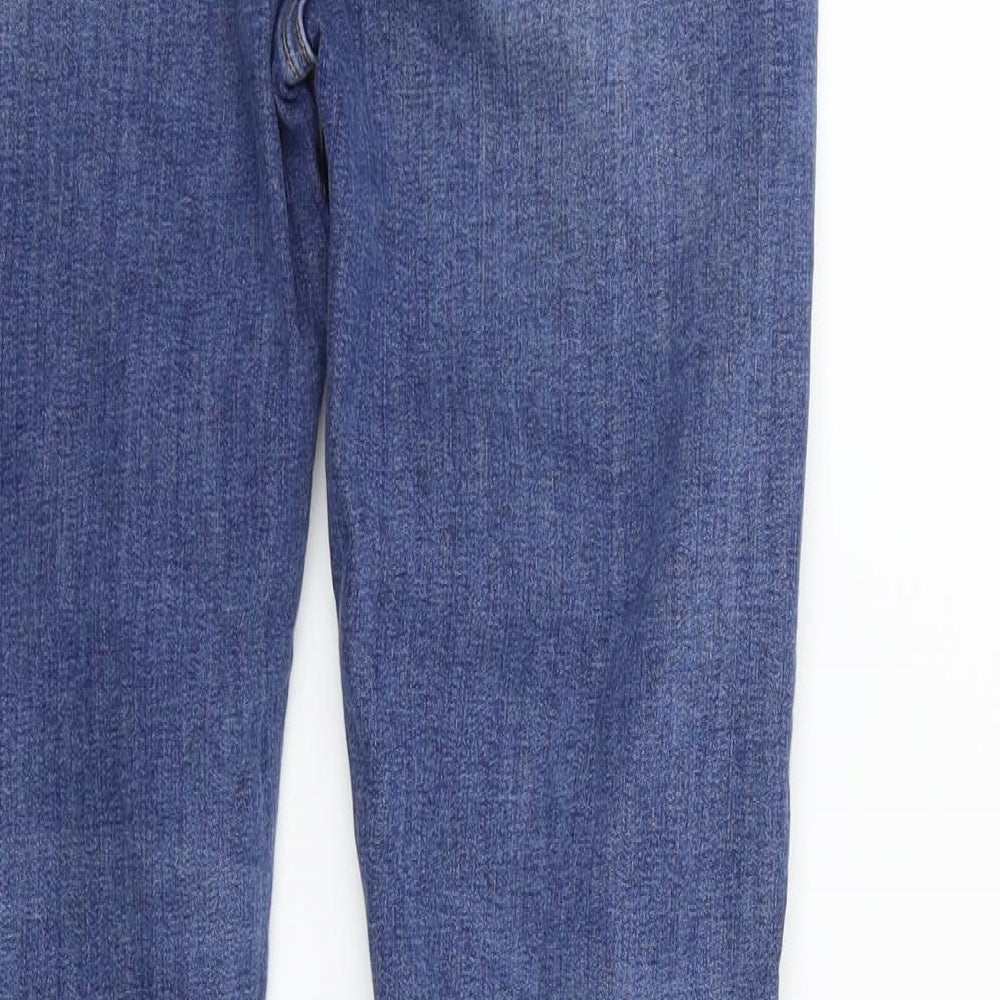 deniem co Womens Blue   Straight Jeans Size 8 L28 in