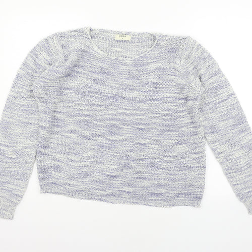 Papaya Womens Blue   Pullover Jumper Size M