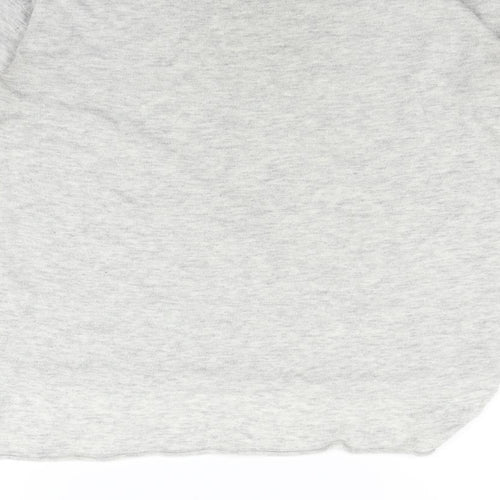 John Lewis Womens Grey   Henley Jumper Size S  - washable marks
