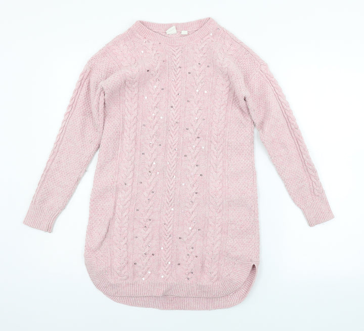Gap Girls Pink   Jumper Dress  Size XL