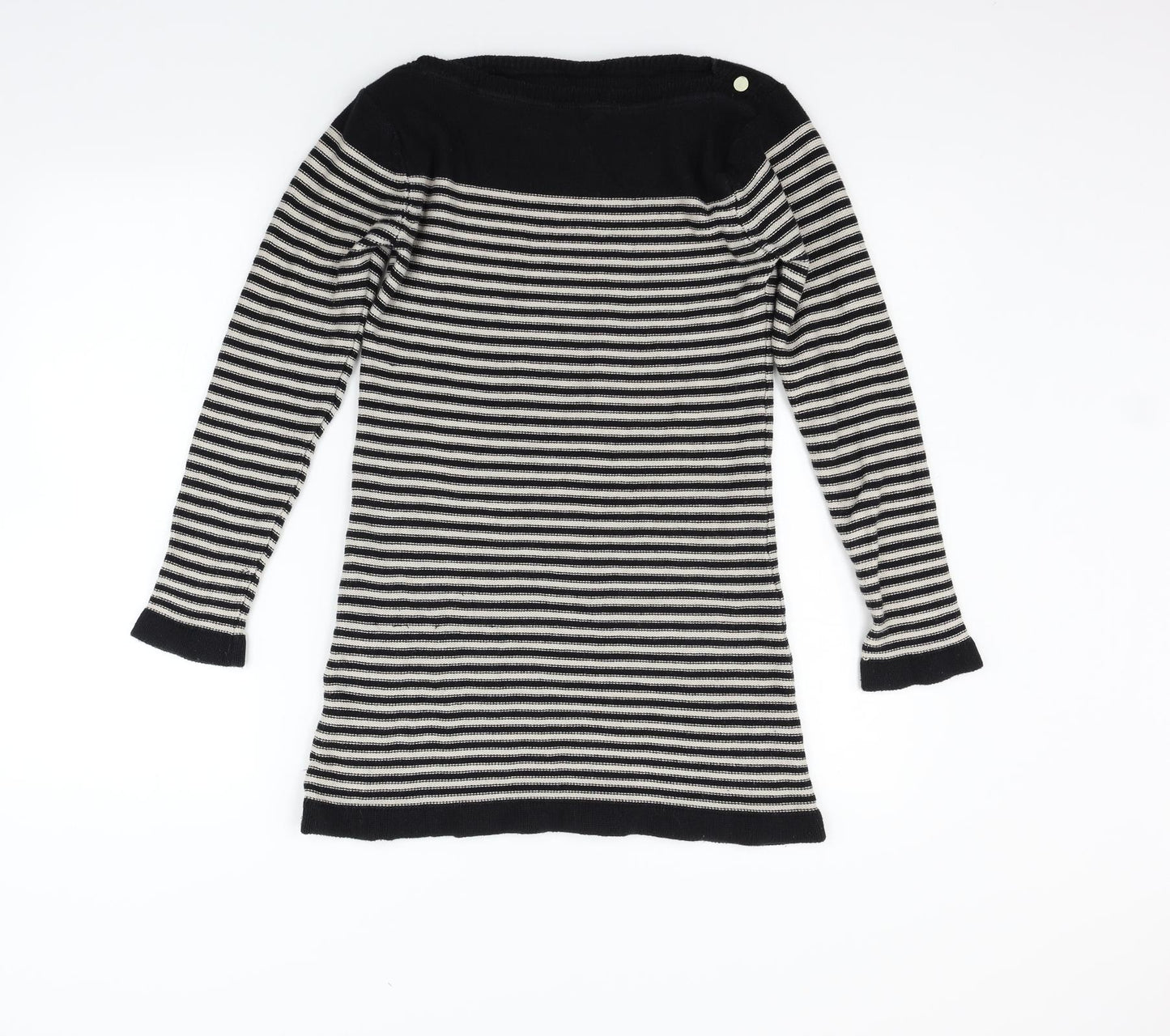 Atmosphere Womens Black Geometric  Jumper Dress  Size 10