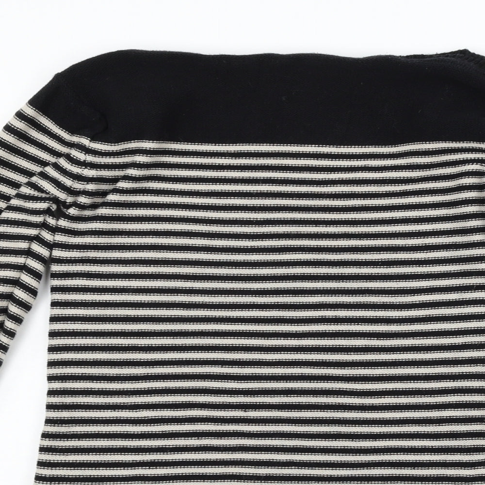 Atmosphere Womens Black Geometric  Jumper Dress  Size 10