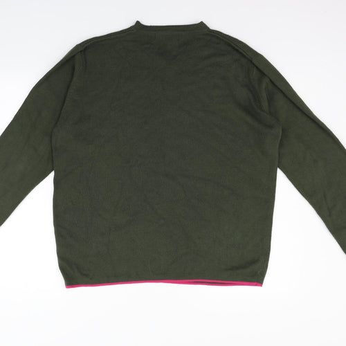 MOTO M Womens Green   Pullover Jumper Size M