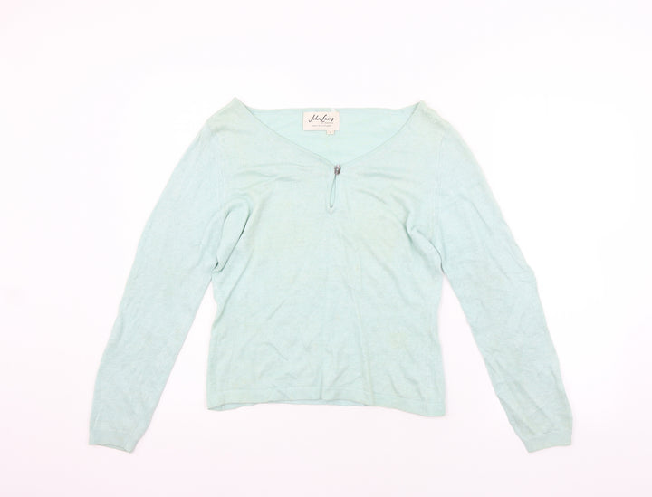 JOHN LAING Womens Green   Pullover Jumper Size S  - washable marks