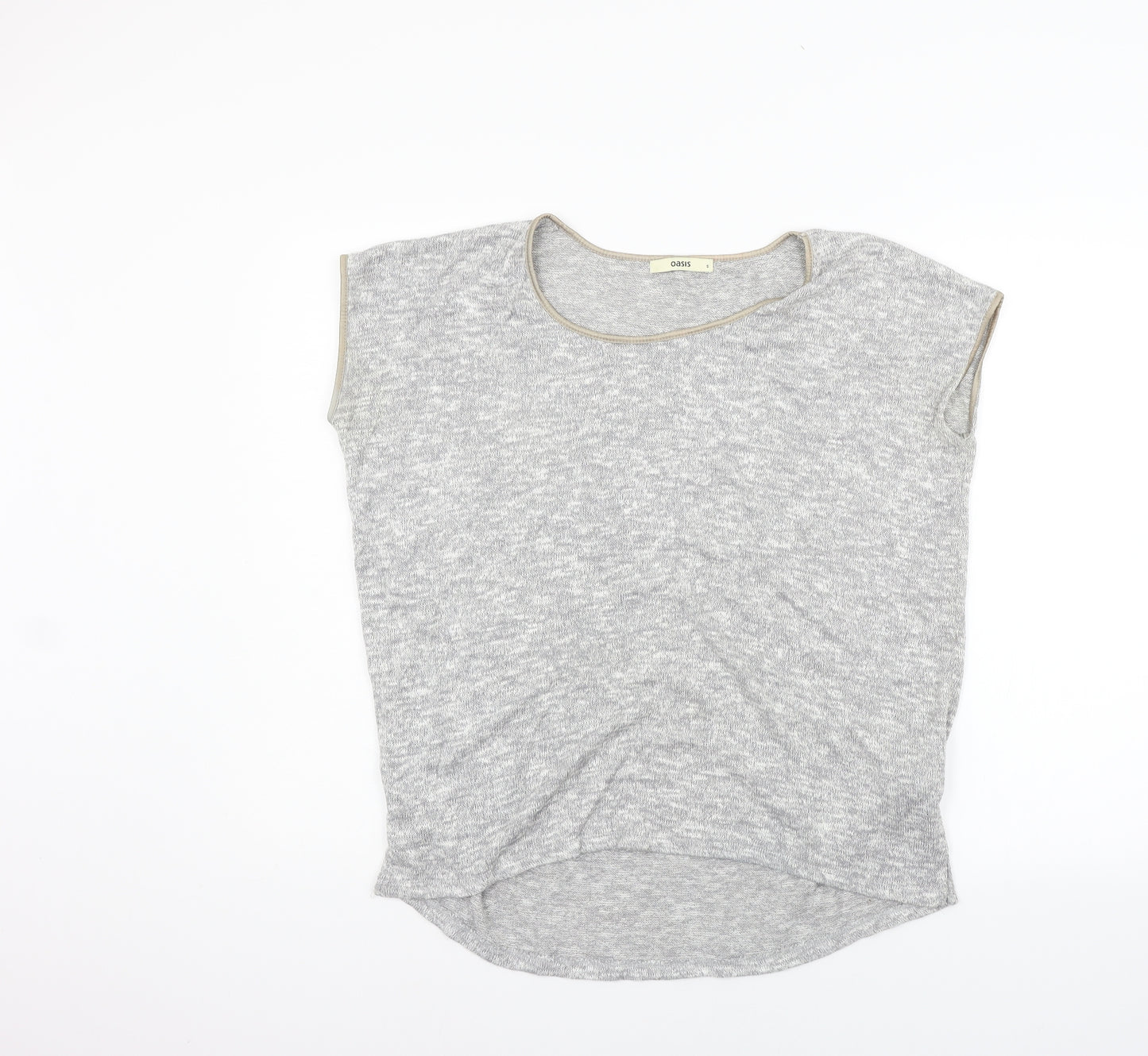 Oasis Womens Grey   Pullover Jumper Size S