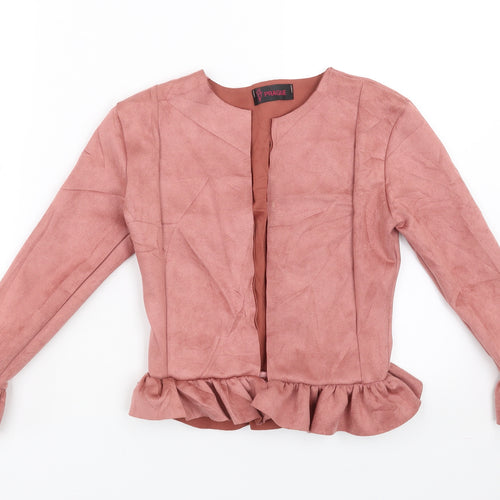 Prague Womens Pink   Jacket  Size 6